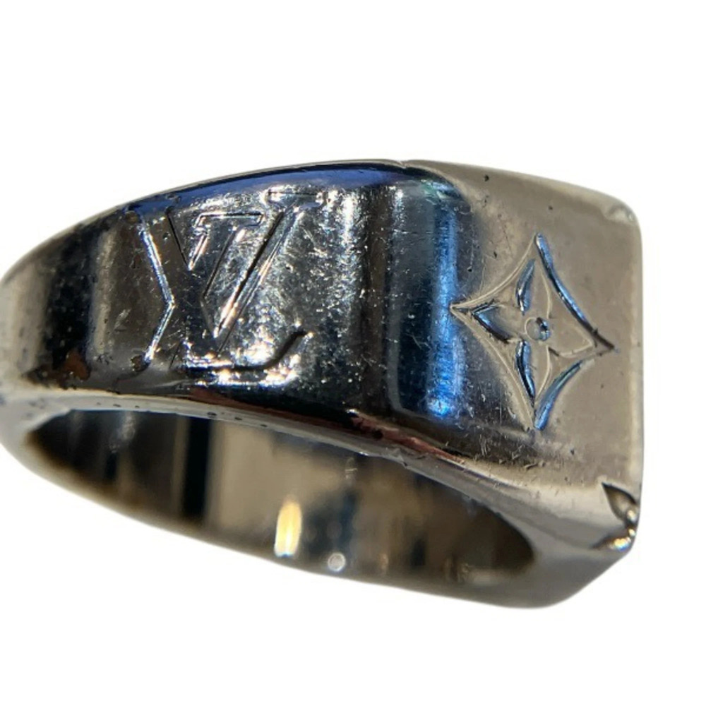 LOUIS VUITTON Gold Monogram Ring - Picture 8 of 9